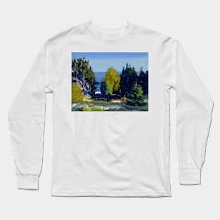 The Grove - Monhegan by George Bellows Long Sleeve T-Shirt